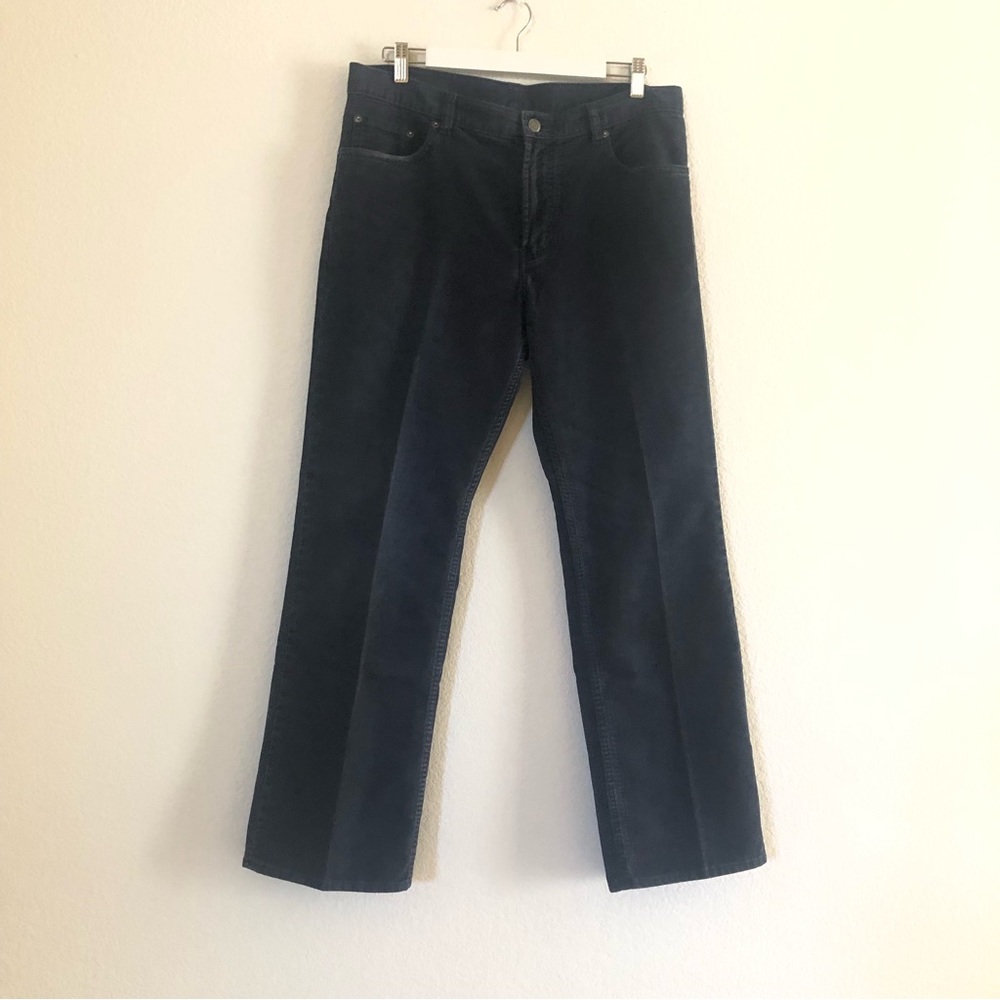 Banana Republic Men’s straight leg Cotton pants Navy Blue 33x30